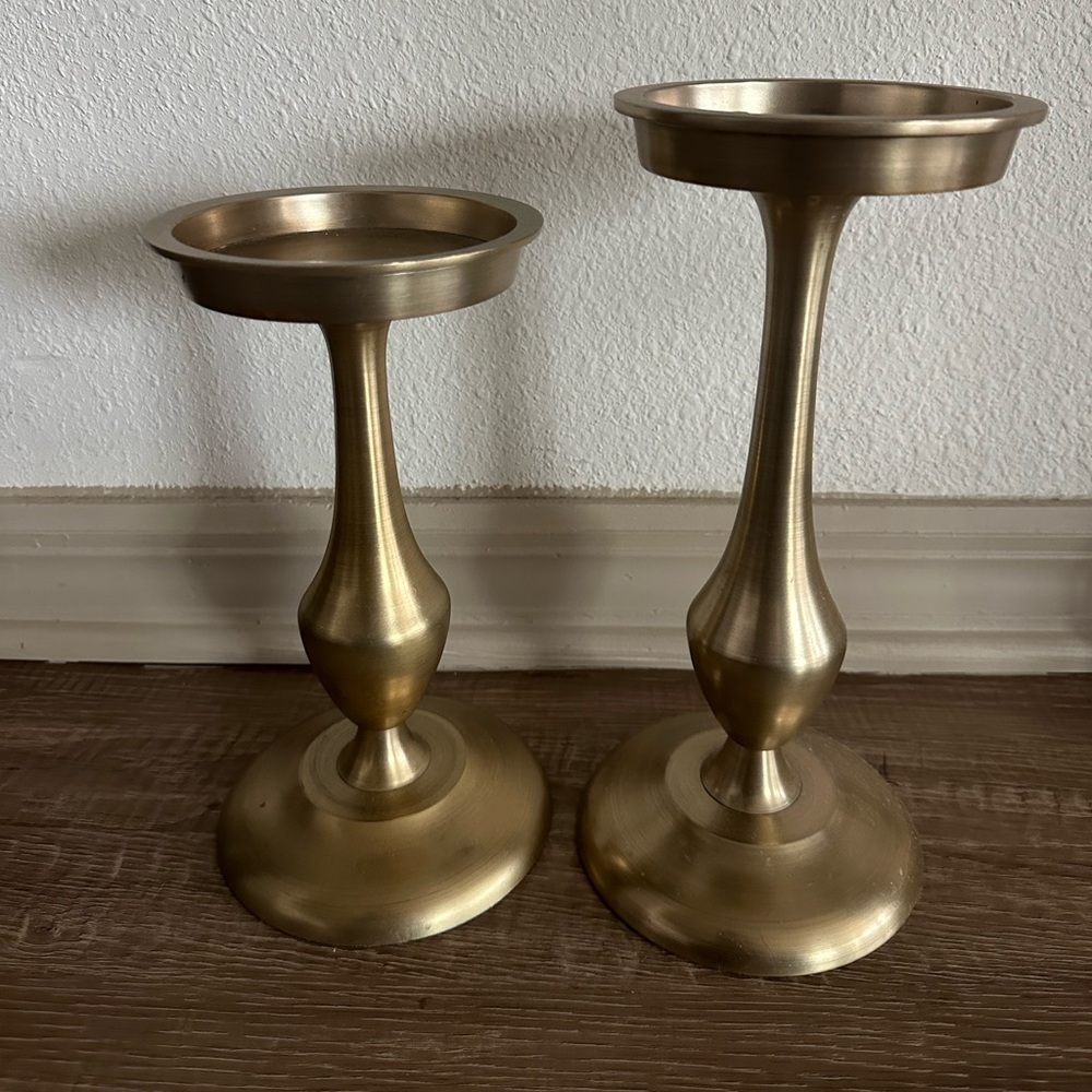 Pottery Barn Candle Holders